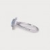 Aquamarin Ve Pırlanta Vintage Düğün Yüzüğü SS0335