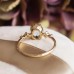 Oval Aquamarine& Diamond Vintage Ring SS0069