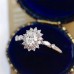 Oval White Morganite & Marquise Diamond Ring SS0189