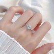 Beyaz Morganit Ve Markiz Pırlantalı Yüzük SS0189