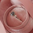 Gri Spinel Taşlı Ve Pırlantalı Yüzük Turin SS0223