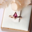Kite Pembe Turmalin Ve Pırlanta Yüzük SS0180