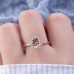 Morganite & Diamond Engagement Ring SS0042