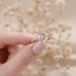 Morganite & Diamond Halo Engagement Ring Morganite & Diamond Halo Engagement Ring