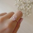 Vintage Ring Morganite Diamond Rose Gold Vintage Ring Morganite Diamond Rose Gold