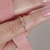 Morganite And Diamonds Vintage Engagement Ring 