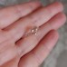 Morganite And Diamonds Vintage Engagement Ring SS0002