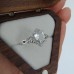 Colorless White Topaz & Diamond Vintage Ring SS0239