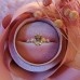 Oval Morganite & Diamond Rose Gold Ring SS0142