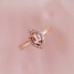 Oval Cut Pink Sapphire Diamond Ring SS0054