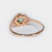 Princess Green Tourmaline & Diamond Ring SS0286