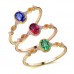 Ruby, Sapphire,Emerald & Diamond Ring SS0067