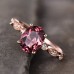 Pink Tourmaline & Diamond Vintage Ring SS0078