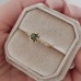 Green Tourmaline & Diamond Vintage Ring SS0290