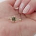 Green Tourmaline & Diamond Vintage Ring SS0290