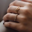 Baguette Diamond Yellow Gold Ring SS0263