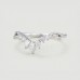 Pear Marquise Diamond Curved Ring SS0029