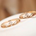 Tiara Drop Diamond Rose Gold Ring SS0306