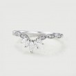 Vintage Marquise Diamond Curved Band Ring SS0150