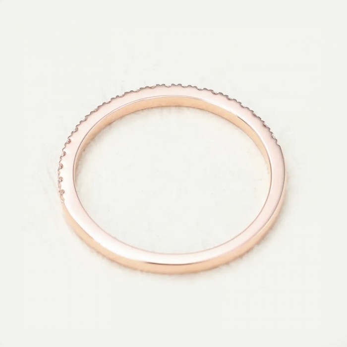 Half Eternity Diamond Gold Wedding Band SS0320