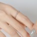 Natural Diamonds Gold Bezel Ring SS0021