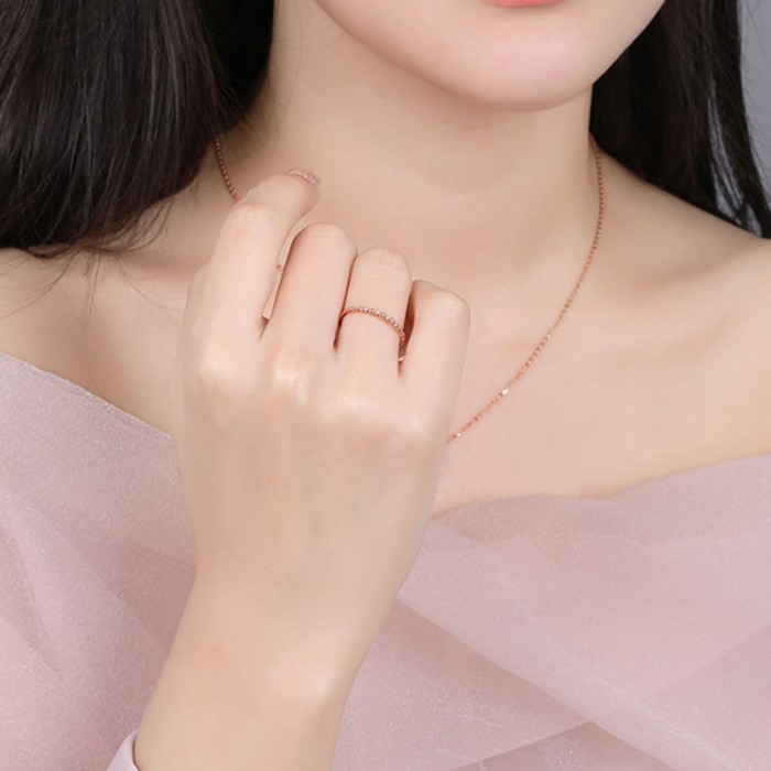 Diamond Ring 14K Solid Gold Band SS0004 Diamond Ring 14K Solid Gold Band SS0004