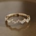 Zigzag Design Diamond 14K Gold Ring SS0271