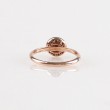 Rose Cut Milky Color Rough Diamond Ring SS0151