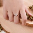 Damla Opal Ve Pırlanta Sarmaşık Dal Yüzük SS0353