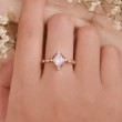 Pear Opal & Diamond Vintage Lace Ring SS0351