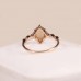 Pear Opal & Diamond Vintage Lace Ring SS0351