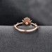 Opal & Diamond Vintage Style Moon Ring SS0340