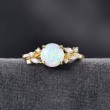 Opal Ve Markiz Pırlantalı Sarmaşık Yüzük SS0354