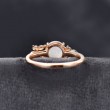 Opal Ve Markiz Pırlantalı Sarmaşık Yüzük SS0354