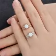 Opal & Marquise Diamond Ivy Leaf Ring SS0354