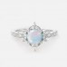 Ethiopia Opal & Diamond Vintage Ring SS0337