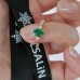 Oval Emerald And Diamond Vintage Ring SS0231