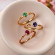 Ruby, Sapphire,Emerald & Diamond Ring SS0067