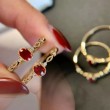 Ruby, Sapphire,Emerald & Diamond Ring SS0067