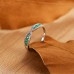 Natural Emerald & Diamond 14K Gold Ring SS0259