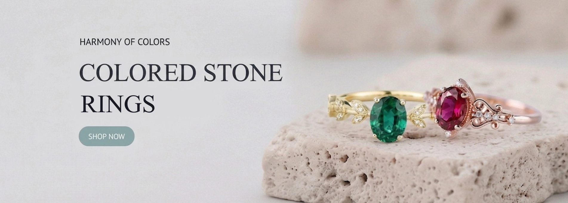 Gem Stone Rings